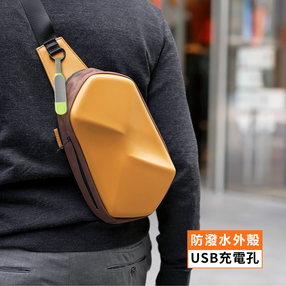 SHIELD|全境機能防盜斜肩包(沙漠黃)