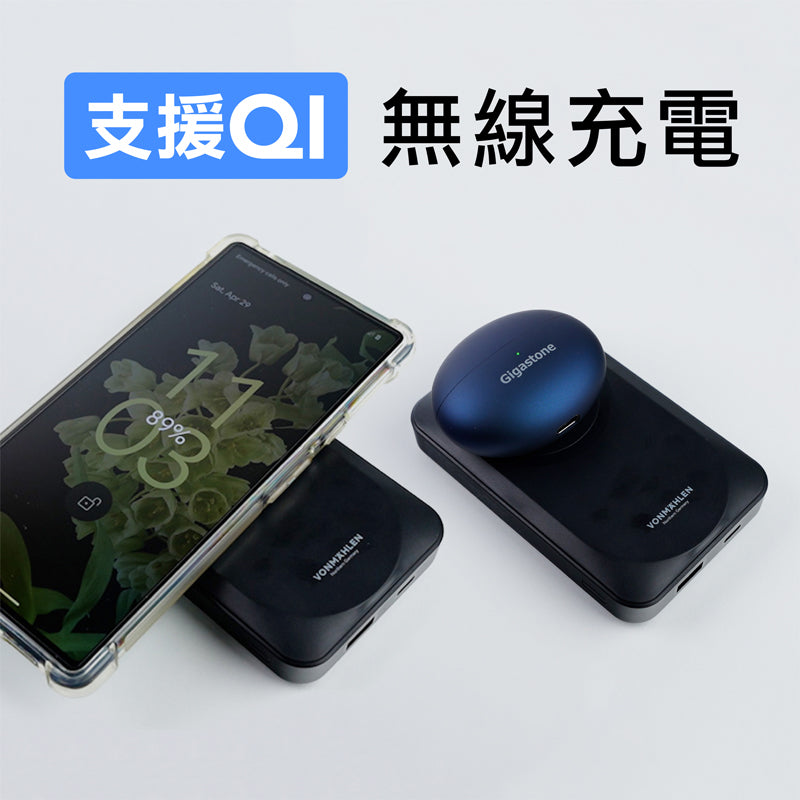 allroundo Pro模力充|雙面MagSafe 行動電源-石墨黑