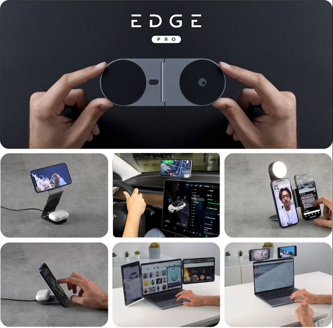 EDGE PRO 魔力吸|磁吸支架(石墨黑)