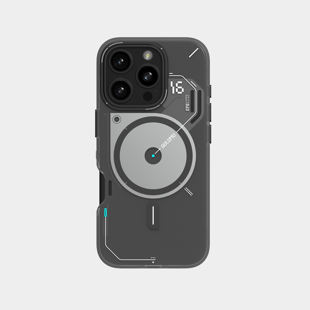 AULUMU|A16 iPhone16 變色散熱手機殼 - 半透夜光