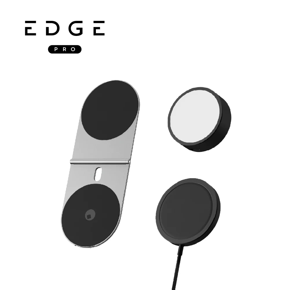 EDGE PRO 魔力吸｜ 磁吸支架 (全配組 /鈦空銀)