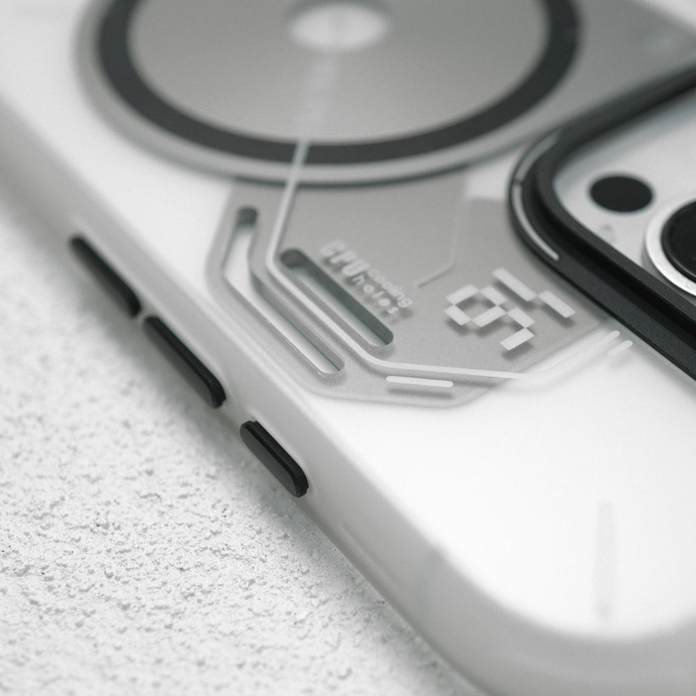 AULUMU|A16 iPhone16 變色散熱手機殼 - 半透夜光