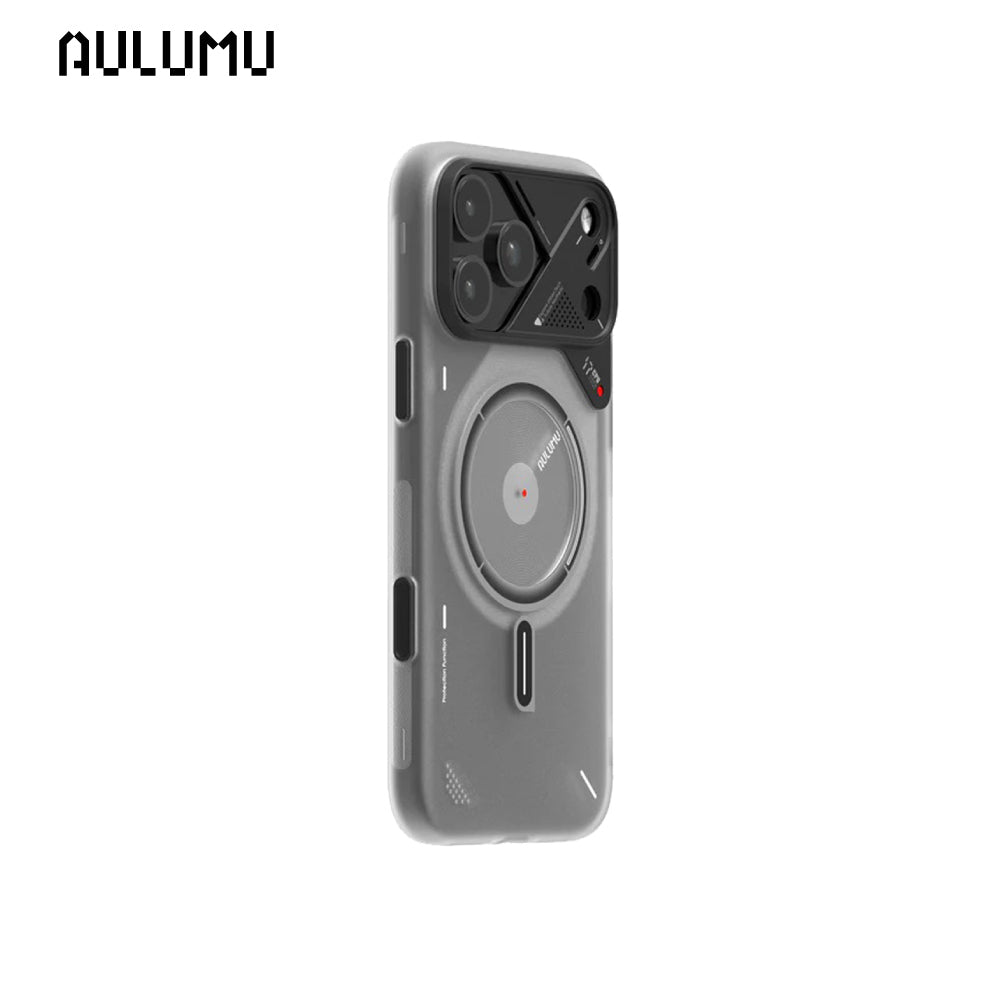 【AULUMU】A17 超瓷散熱溫控手機殼 - 液態夜光 (內建 MagSafe)