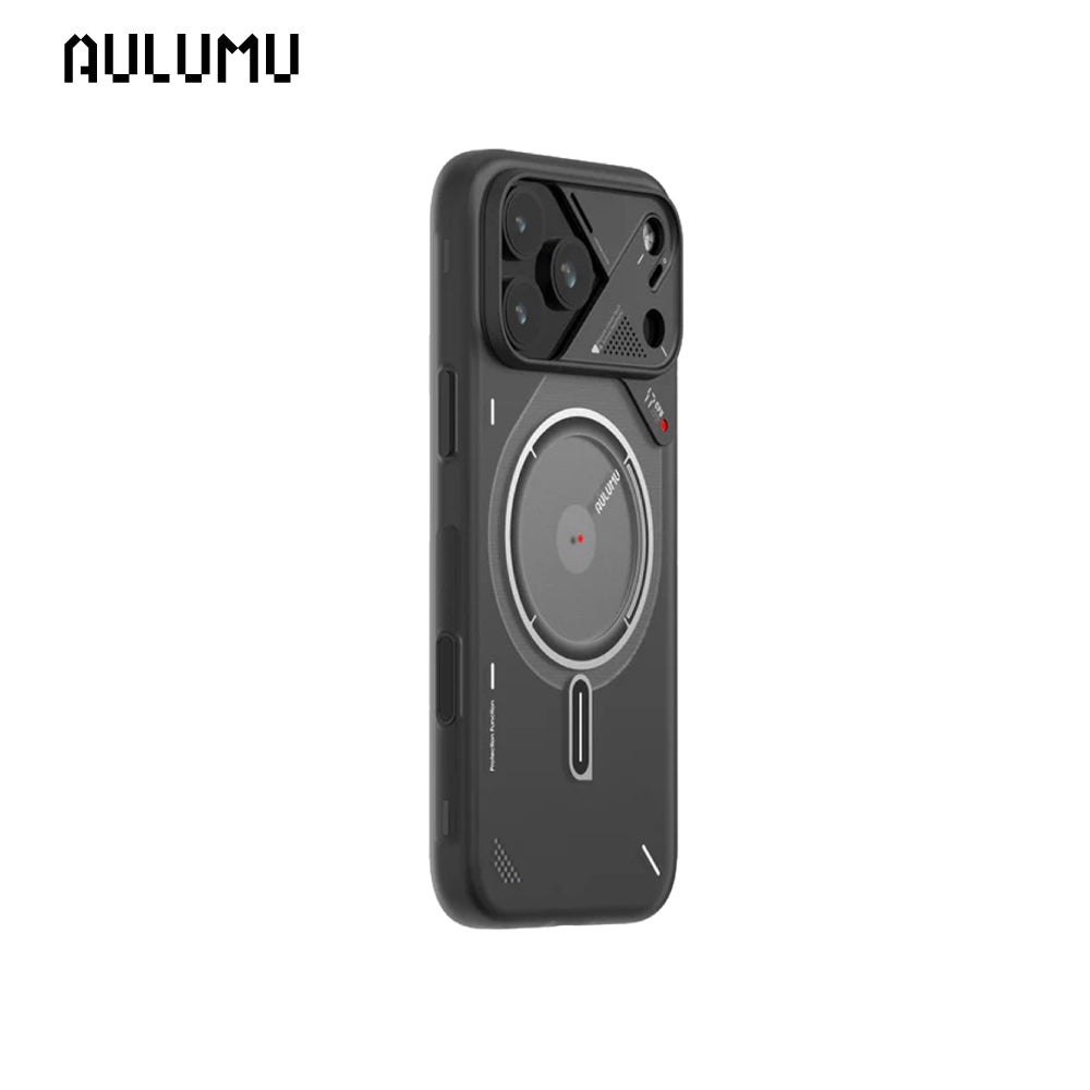 【AULUMU】A17 超瓷散熱溫控手機殼 - 液態夜光 (內建 MagSafe)