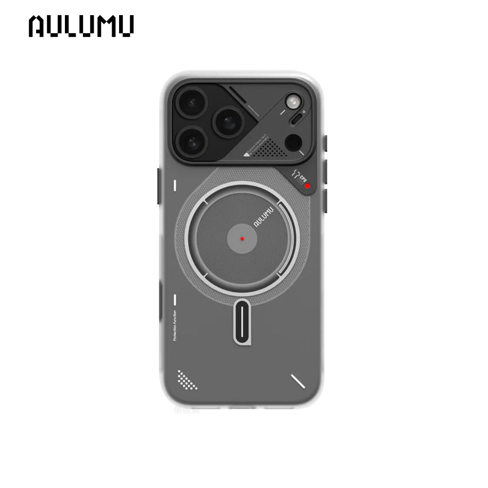 【AULUMU】A17 超瓷散熱溫控手機殼 - 液態夜光 (內建 MagSafe)