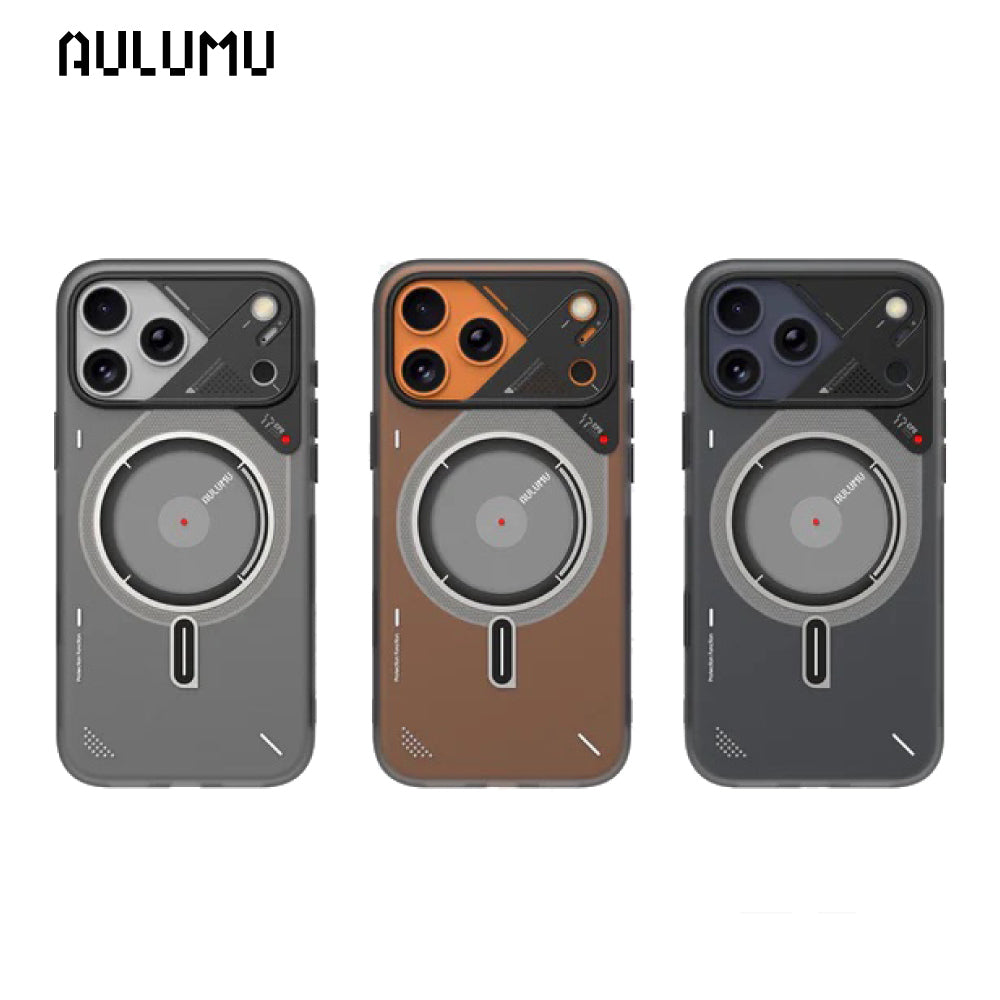 【AULUMU】A17 超瓷散熱溫控手機殼 - 液態夜光 (內建 MagSafe)