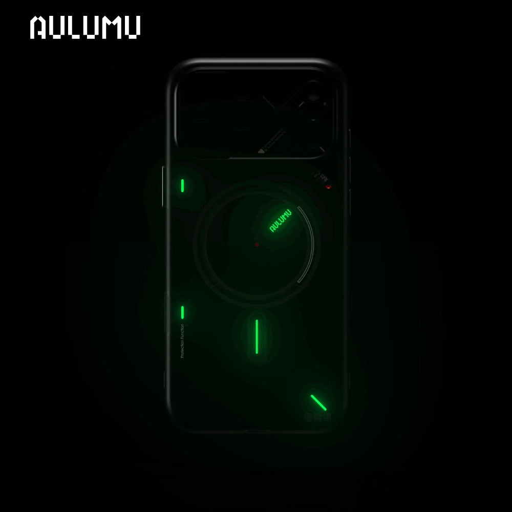 【AULUMU】A17 超瓷散熱溫控手機殼 - 液態夜光 (內建 MagSafe)