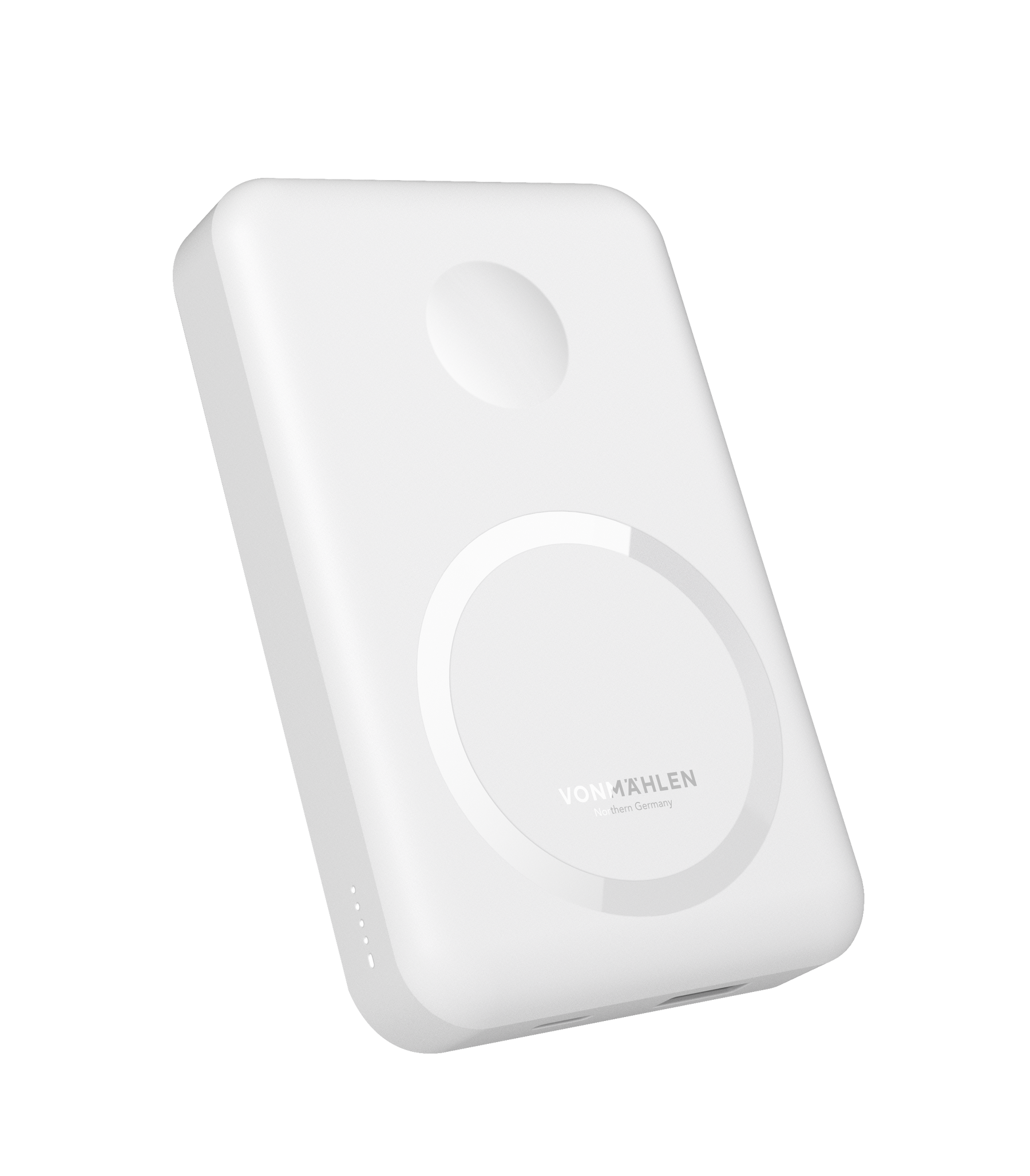allroundo Pro模力充|雙面MagSafe 行動電源-極地白