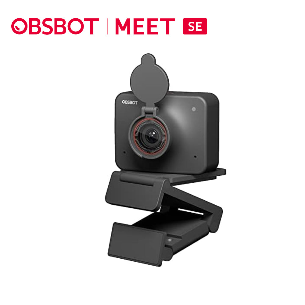【OBSBOT MEET SE 】AI人臉辨識與手勢控制的 HD網路攝影機
