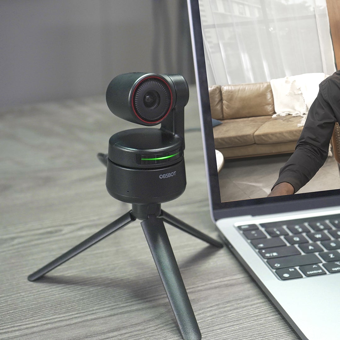 OBSBOT Tiny 4K|AI人臉辨識與人物自動追蹤的PTZ網路攝影機