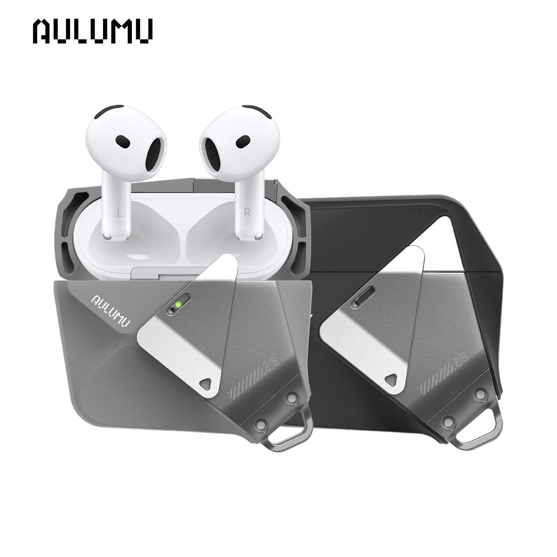 AULUMU｜A29 蘋果 AirPods 4 太空艙防摔耳機保護殼