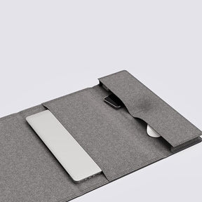 【預購】HANDS8 磁吸四合一筆電包 / 網眼布 - 烏木藍