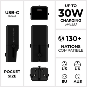 口袋萬國充電插頭 30W 單孔