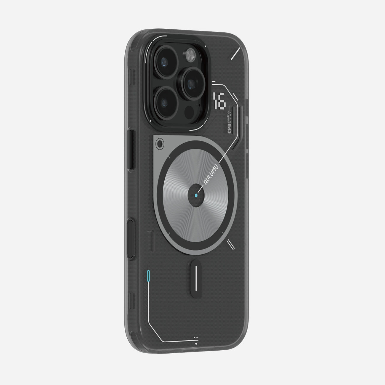 [預購] AULUMU｜A16 iPhone16 變色散熱手機殼 - 半透夜光 (全包覆)