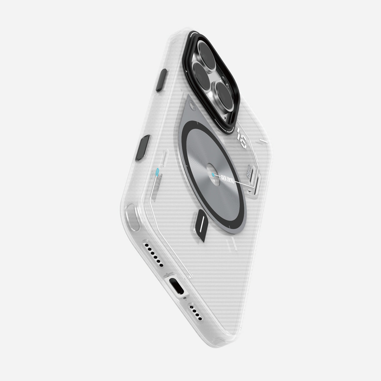 [預購] AULUMU｜A16 iPhone16 變色散熱手機殼 - 半透夜光 (全包覆)