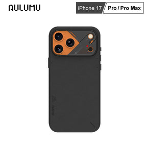 【AULUMU】A17 超瓷散熱變色手機殼 iPhone 17 - 全素皮革 (內建 MagSafe)