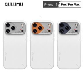 【AULUMU】A17 超瓷散熱變色手機殼 iPhone 17 - 全素皮革 (內建 MagSafe)