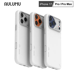 【AULUMU】A17 超瓷散熱變色手機殼 iPhone 17 - 全素皮革 (內建 MagSafe)