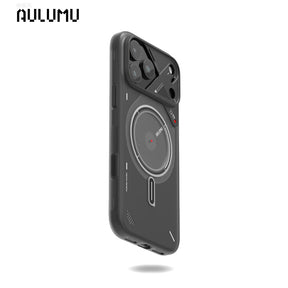 【AULUMU】A17 超瓷散熱溫控手機殼 - 液態夜光 (內建 MagSafe)