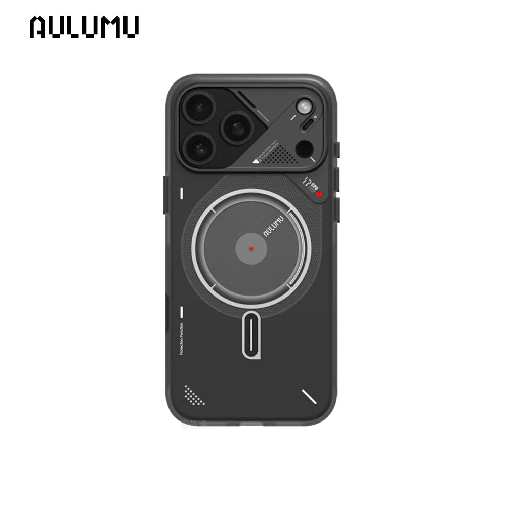 【AULUMU】A17 超瓷散熱溫控手機殼 - 液態夜光 (內建 MagSafe)