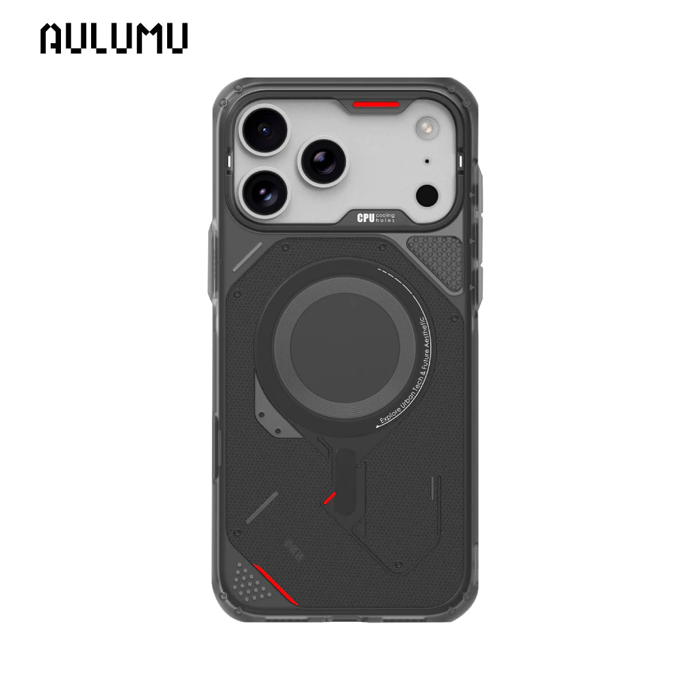 【AULUMU】A17 裝甲散熱手機殼 for iPhone 17 (內建 MagSafe)
