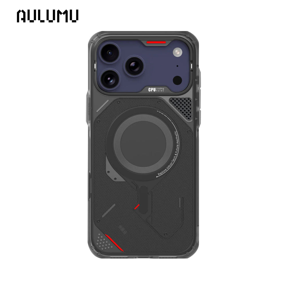 【AULUMU】A17 裝甲散熱手機殼 for iPhone 17 (內建 MagSafe)