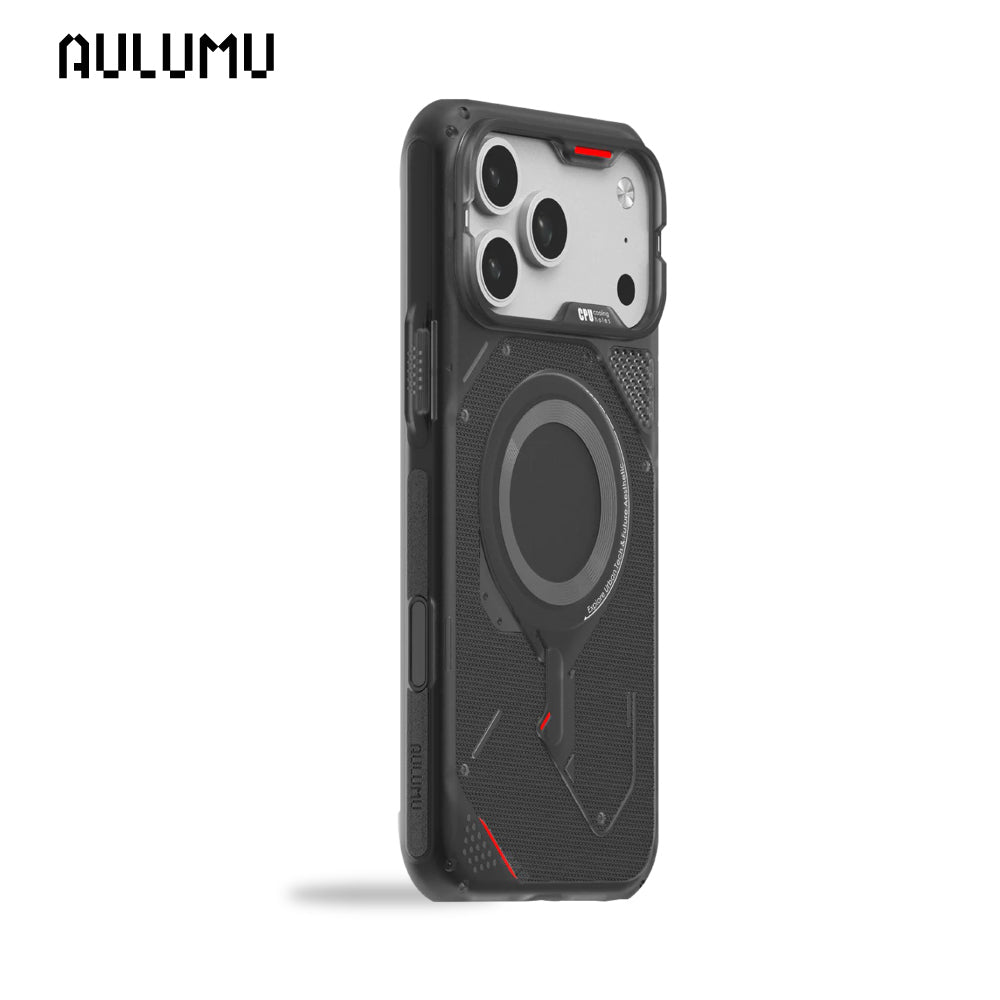 【AULUMU】A17 裝甲散熱手機殼 for iPhone 17 (內建 MagSafe)