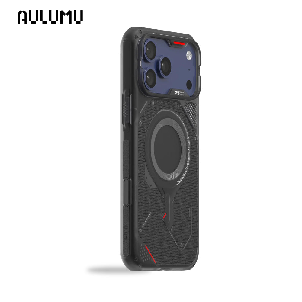 【AULUMU】A17 裝甲散熱手機殼 for iPhone 17 (內建 MagSafe)