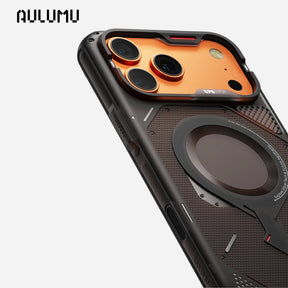 【AULUMU】A17 裝甲散熱手機殼 for iPhone 17 (內建 MagSafe)
