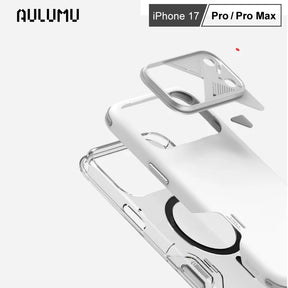【AULUMU】A17 A17 超瓷散熱變色手機殼 - 耐衝擊防摔  (內建 MagSafe)