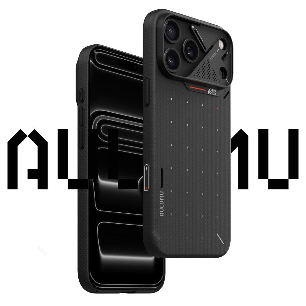 【AULUMU】A18 超瓷散熱變色手機殼 iPhone 18 - 裸機超薄 芳綸原子 (內建 MagSafe)