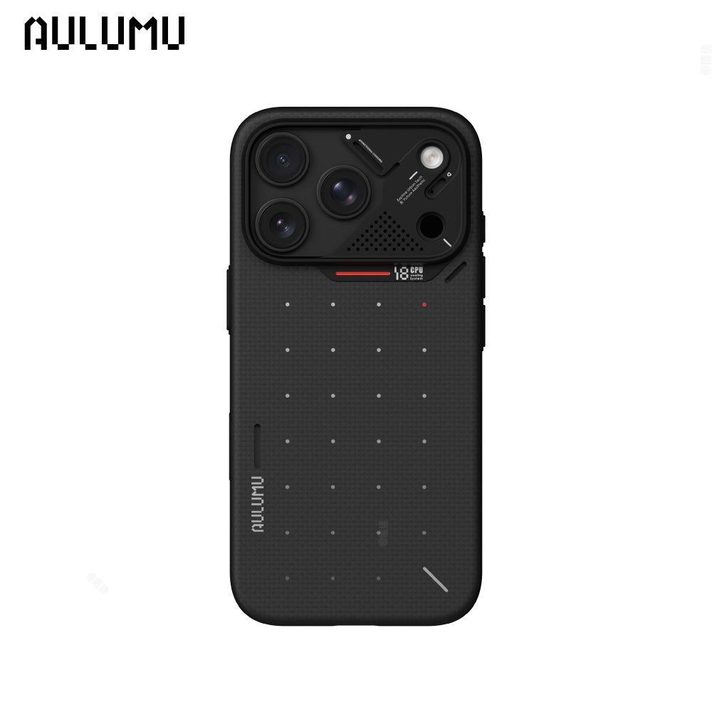 【AULUMU】A18 超瓷散熱變色手機殼 iPhone 18 - 裸機超薄 芳綸原子 (內建 MagSafe)