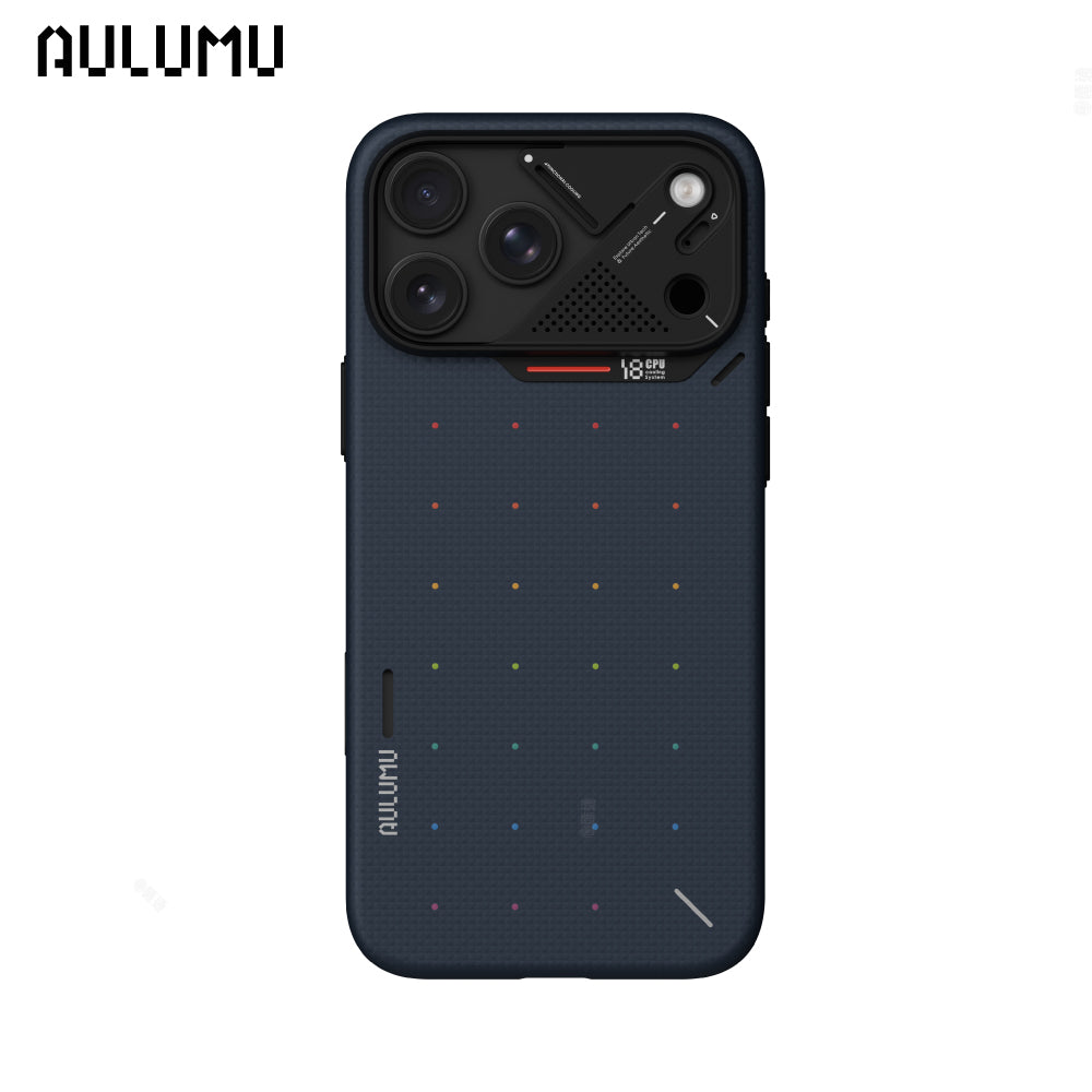 【AULUMU】A18 超瓷散熱變色手機殼 iPhone 18 - 裸機超薄 芳綸原子 (內建 MagSafe)
