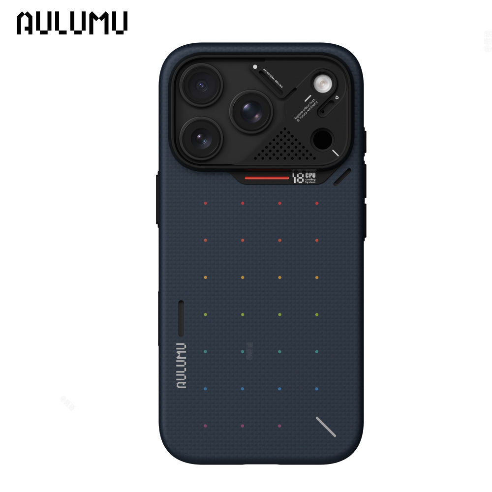 【AULUMU】A18 超瓷散熱變色手機殼 iPhone 18 - 裸機超薄 芳綸原子 (內建 MagSafe)
