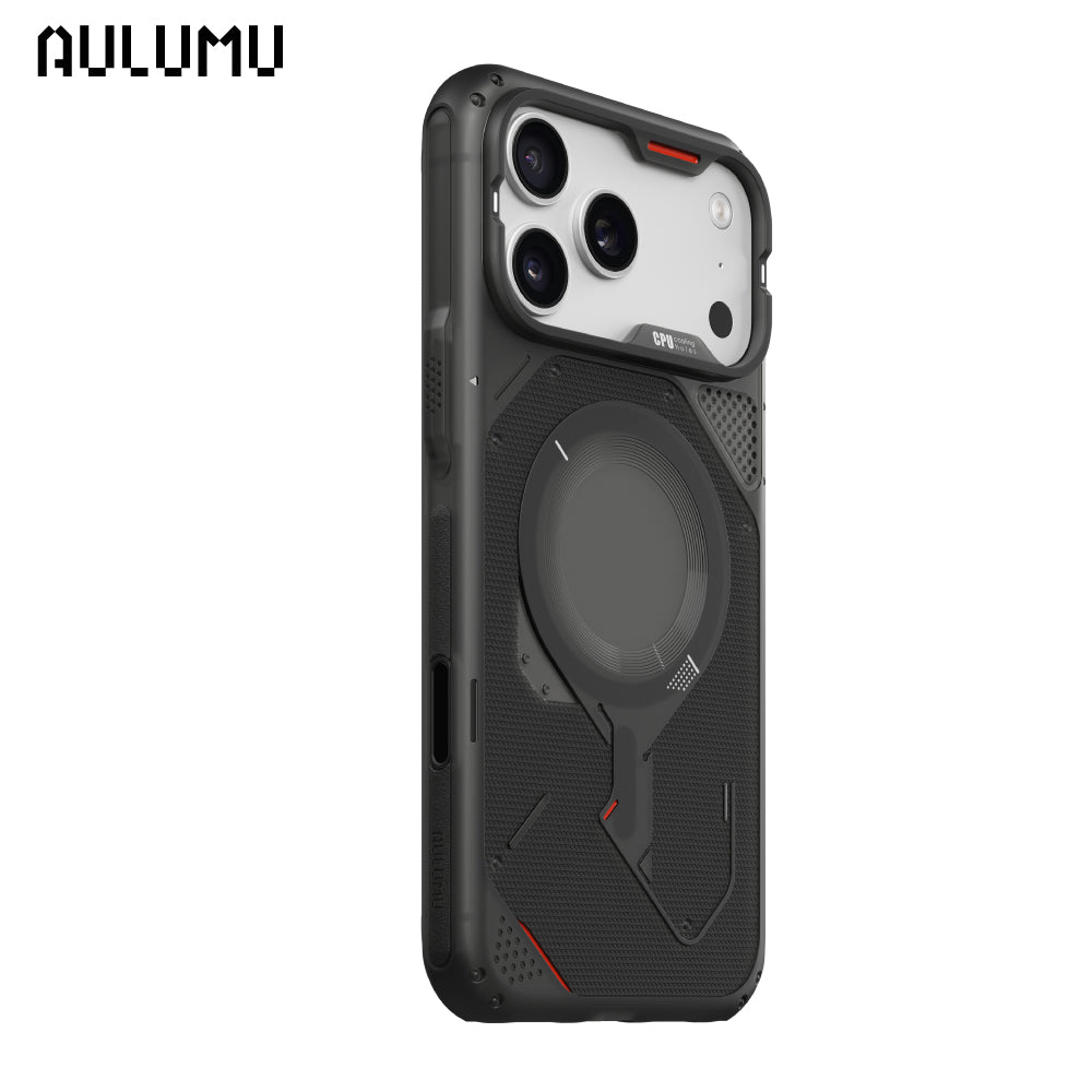 【AULUMU】A18 裝甲防摔散熱手機殼 iPhone 18 (支援 MagSafe 磁吸)
