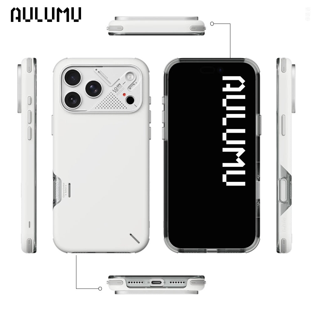 【AULUMU】A18 超瓷散熱變色手機殼 iPhone 18 - 防摔耐衝擊 (內建 MagSafe)