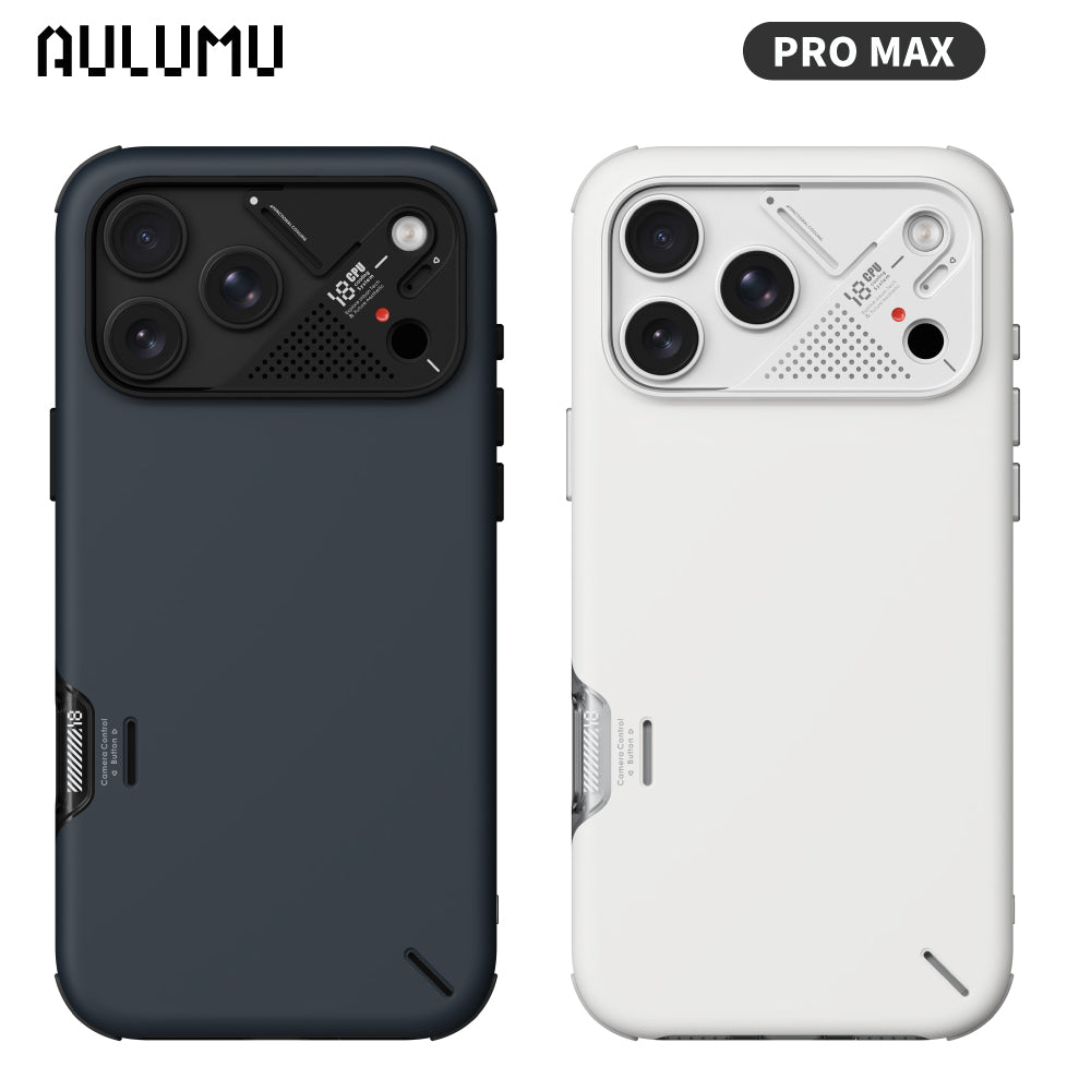 【AULUMU】A18 超瓷散熱變色手機殼 iPhone 18 - 防摔耐衝擊 (內建 MagSafe)