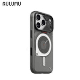 【AULUMU】A18 超瓷散熱變色手機殼 iPhone 18 - 霧透夜光 (內建 MagSafe)