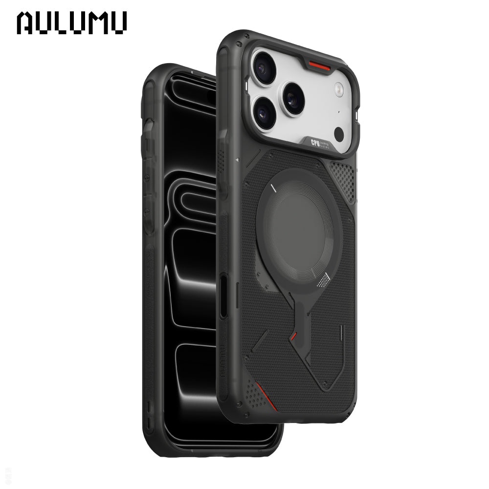 【AULUMU】A18 裝甲防摔散熱手機殼 iPhone 18 (支援 MagSafe 磁吸)
