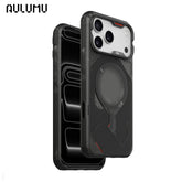 【AULUMU】A18 裝甲防摔散熱手機殼 iPhone 18 (支援 MagSafe 磁吸)