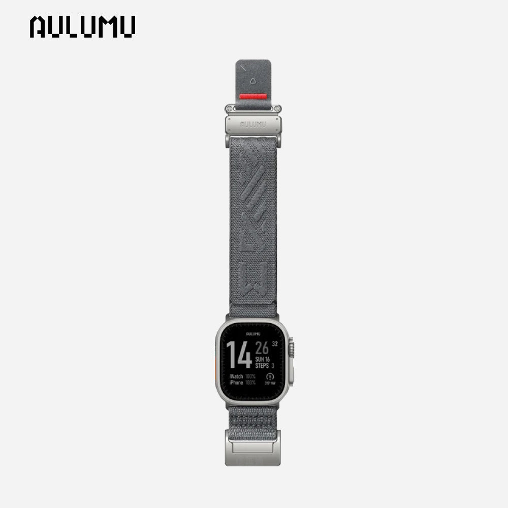 【AULUMU】C03 鈦合金磁吸瞬扣錶帶 for Apple Watch