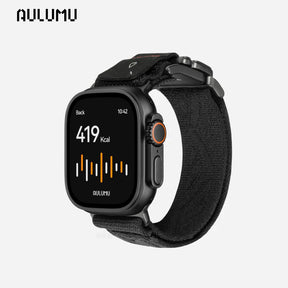 【AULUMU】C03 鈦合金磁吸瞬扣錶帶 for Apple Watch