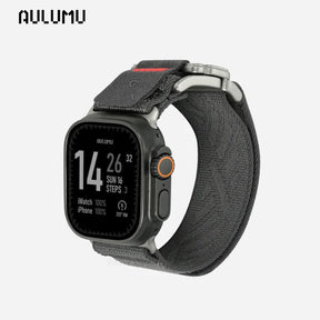 【AULUMU】C03 鈦合金磁吸瞬扣錶帶 for Apple Watch