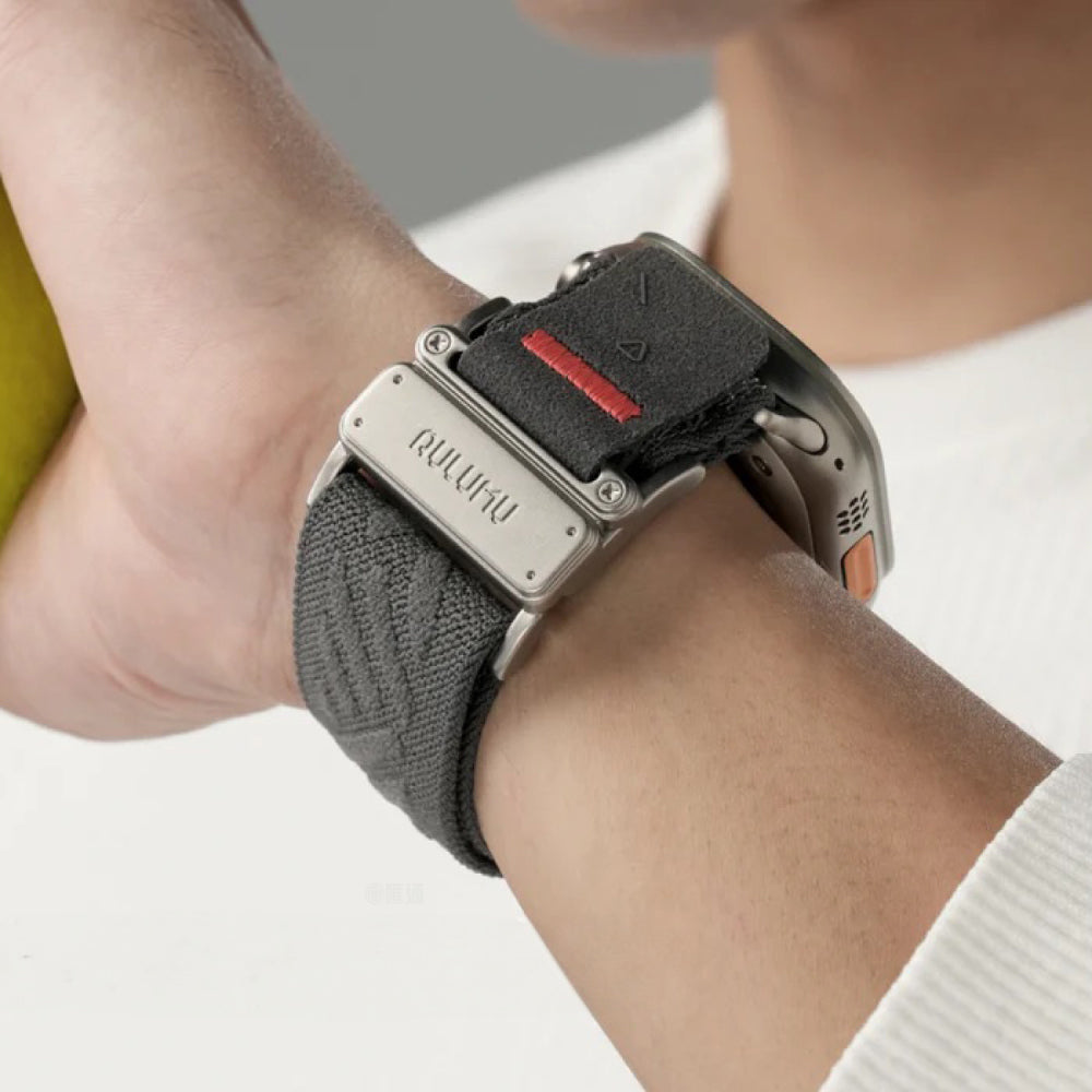 【AULUMU】C03 鈦合金磁吸瞬扣錶帶 for Apple Watch