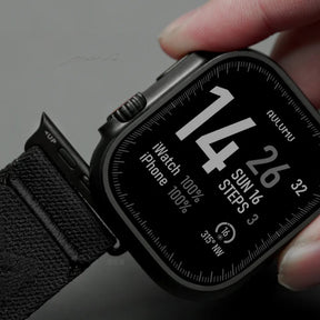 【AULUMU】C03 鈦合金磁吸瞬扣錶帶 for Apple Watch