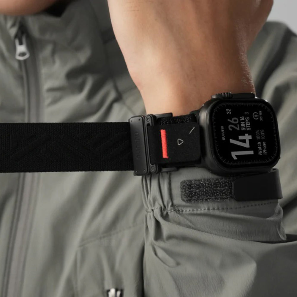 【AULUMU】C03 鈦合金磁吸瞬扣錶帶 for Apple Watch