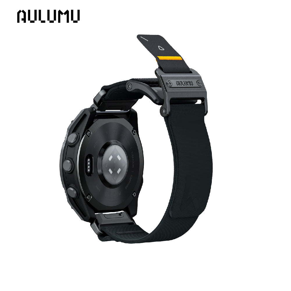 【AULUMU】C11 Garmin Watch 不銹鋼磁吸瞬扣錶帶