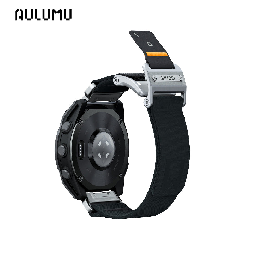【AULUMU】C11 Garmin Watch 不銹鋼磁吸瞬扣錶帶