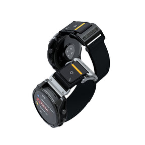 【AULUMU】C11 Garmin Watch 不銹鋼磁吸瞬扣錶帶