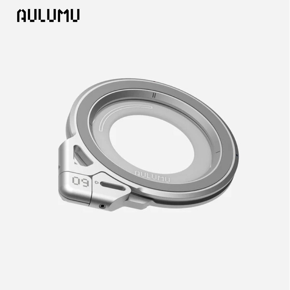 【AULUMU】G09 磁浮夜光手機支架指環扣 (雙面 MagSafe 磁吸)